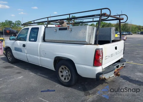 2006 Chevrolet Silverado 1500 Work Truck из США, поврежденный, VIN 1GCEC19X06Z121523
